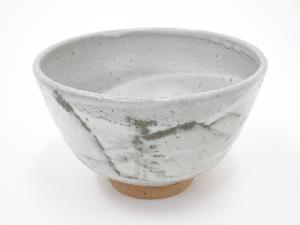 京焼　瑞靖造　刷毛目茶碗